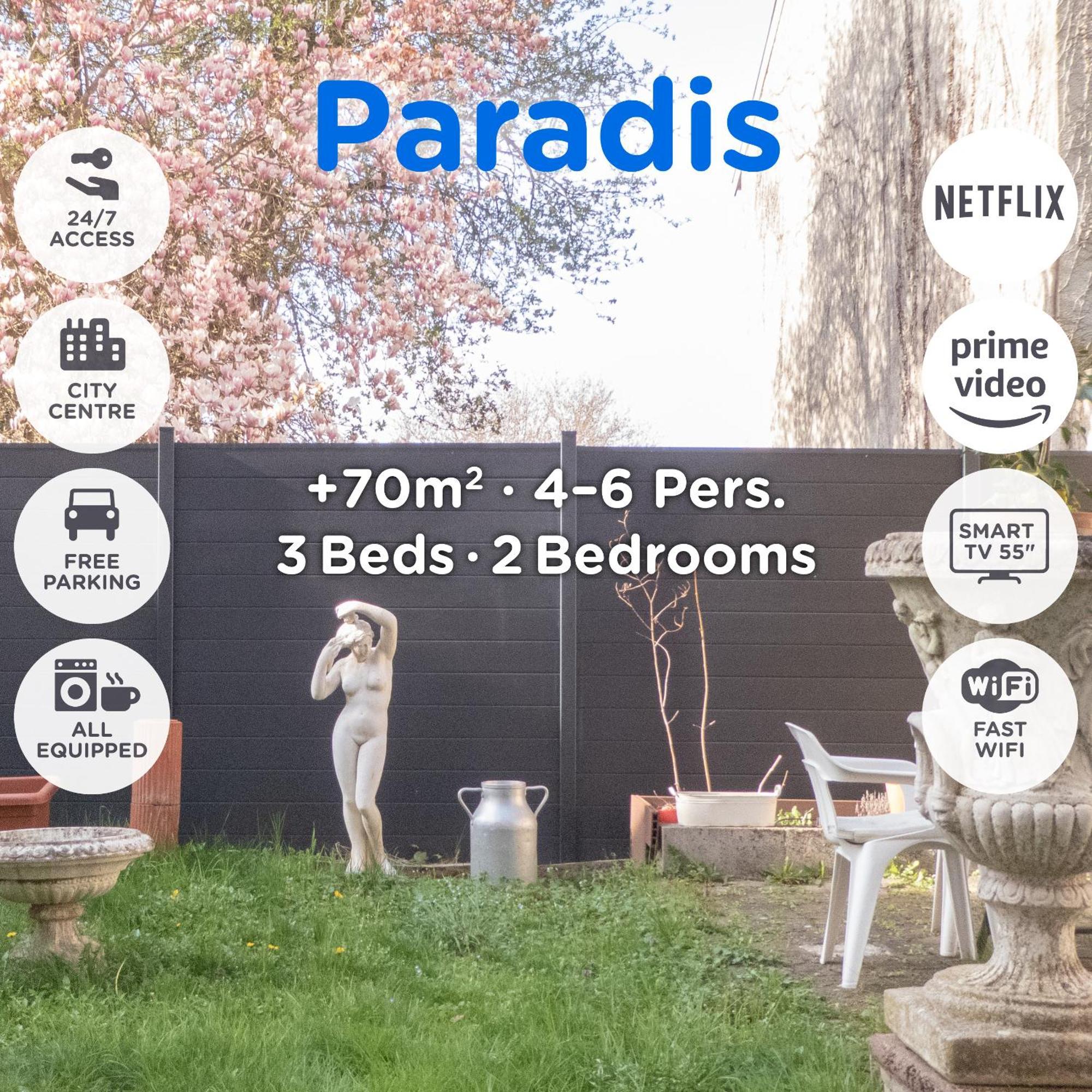 L'Amour De La Paix - Centre-Ville - Jardin - Proche Gare - Tv65"Primevideo - Ambiance Tres Chaleureuse - Parking Gratuit Sous-Video Surveillance Proche - Gere Par Presta-Zen'Services Верден-сюр-Мез Екстер'єр фото